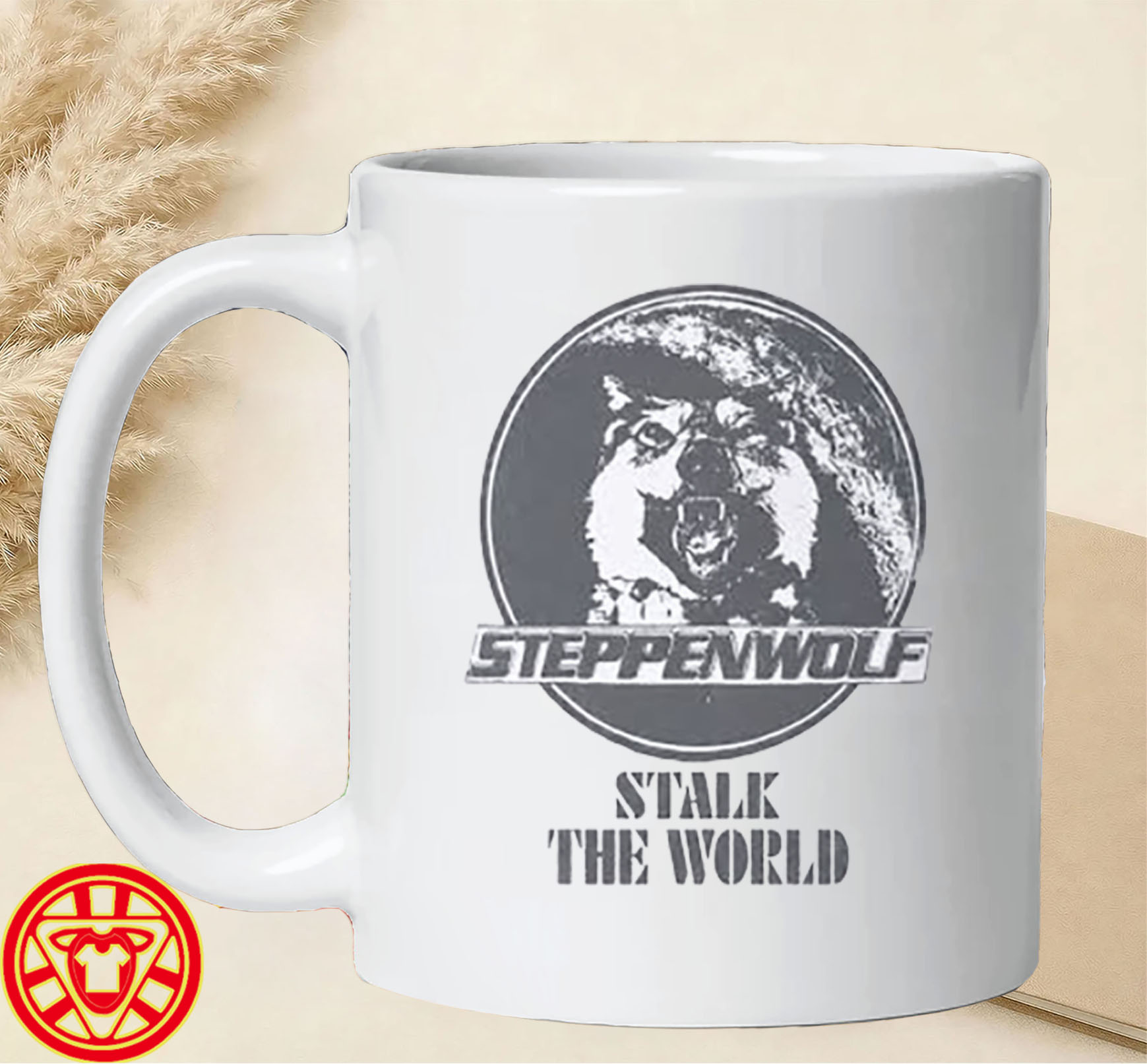 McLovin Steppenwolf Stalk The World mug-design