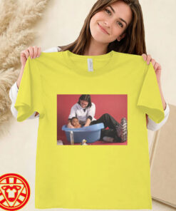 Messi With Baby Lamine Yamal Shirt-women-design