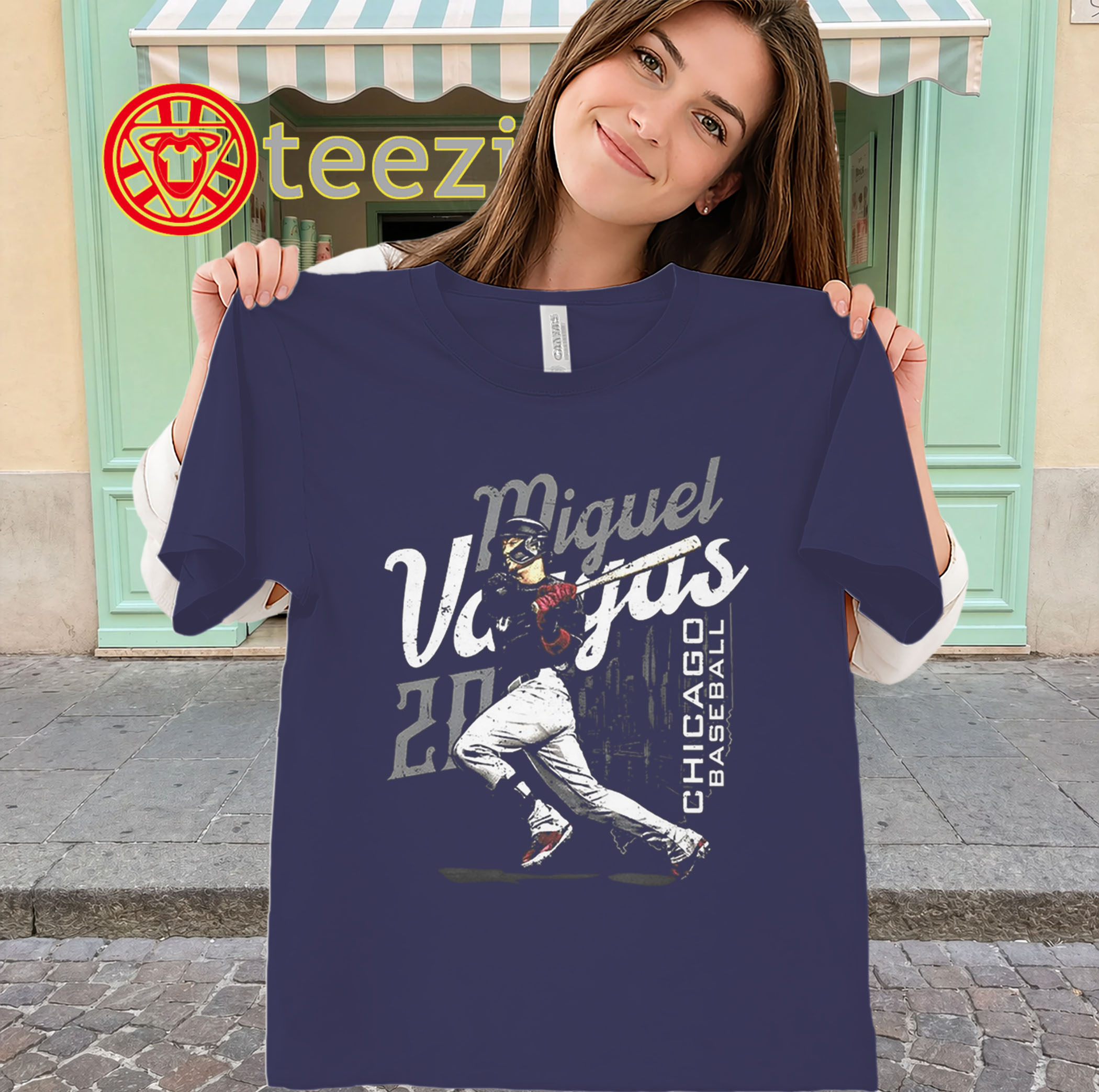 Miguel Vargas Shirt - Chicago White Sox Baseball Graphic Tee