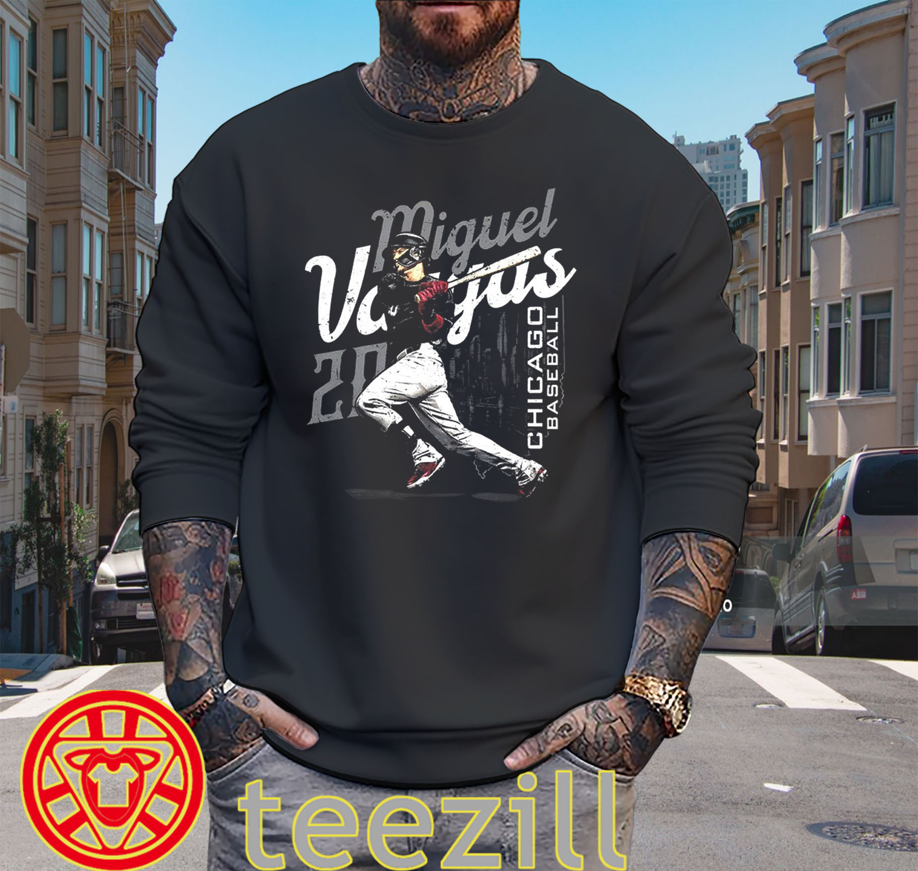 Miguel Vargas Shirt - Chicago White Sox Baseball Graphic