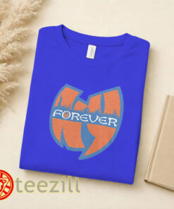 New York Forever Shirt - Knicks Wu-Tang Logo Tee