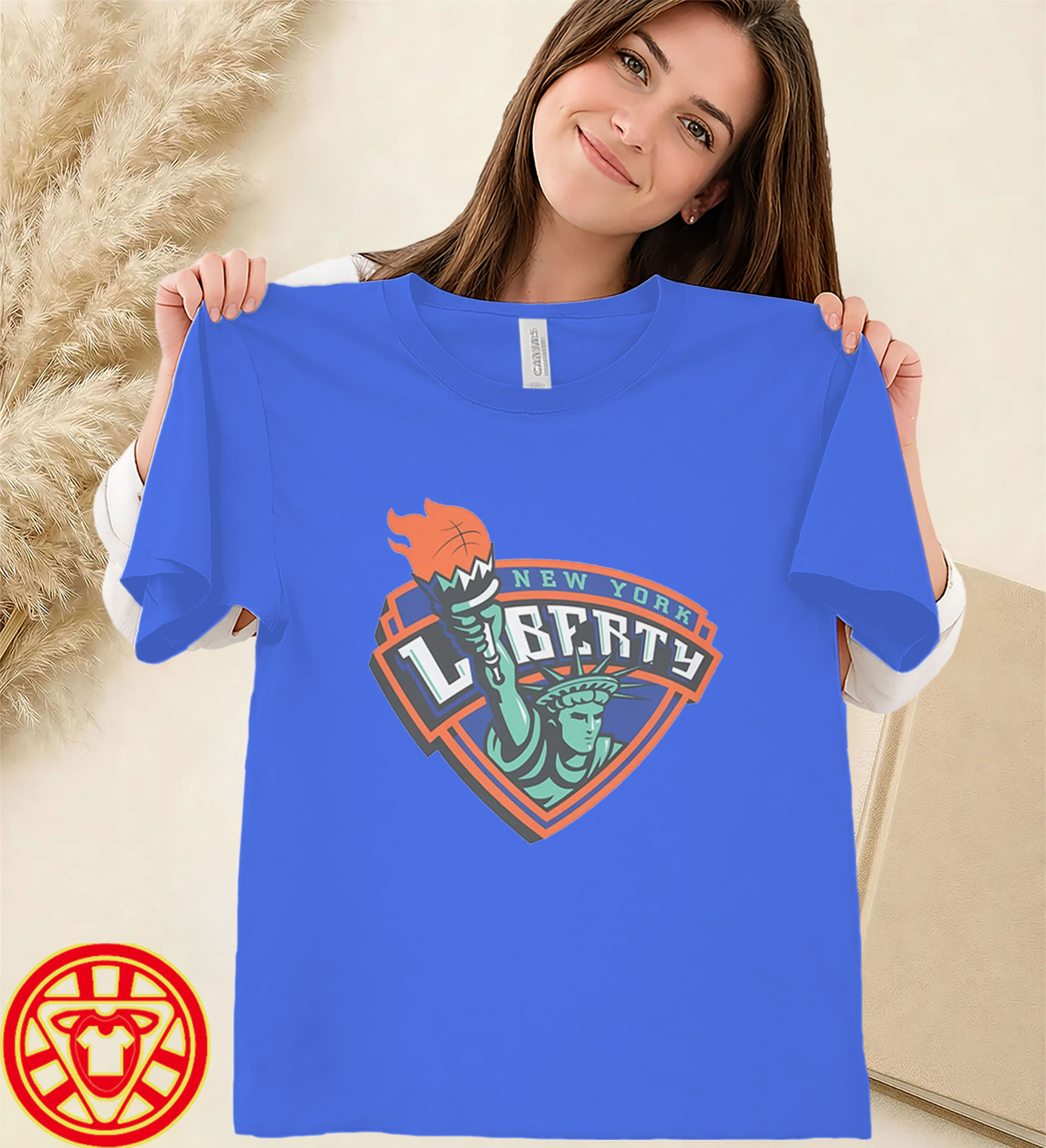 New York Liberty Torch Logo-women-design