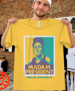 Nneka Ogwumike Madam President LA men-design