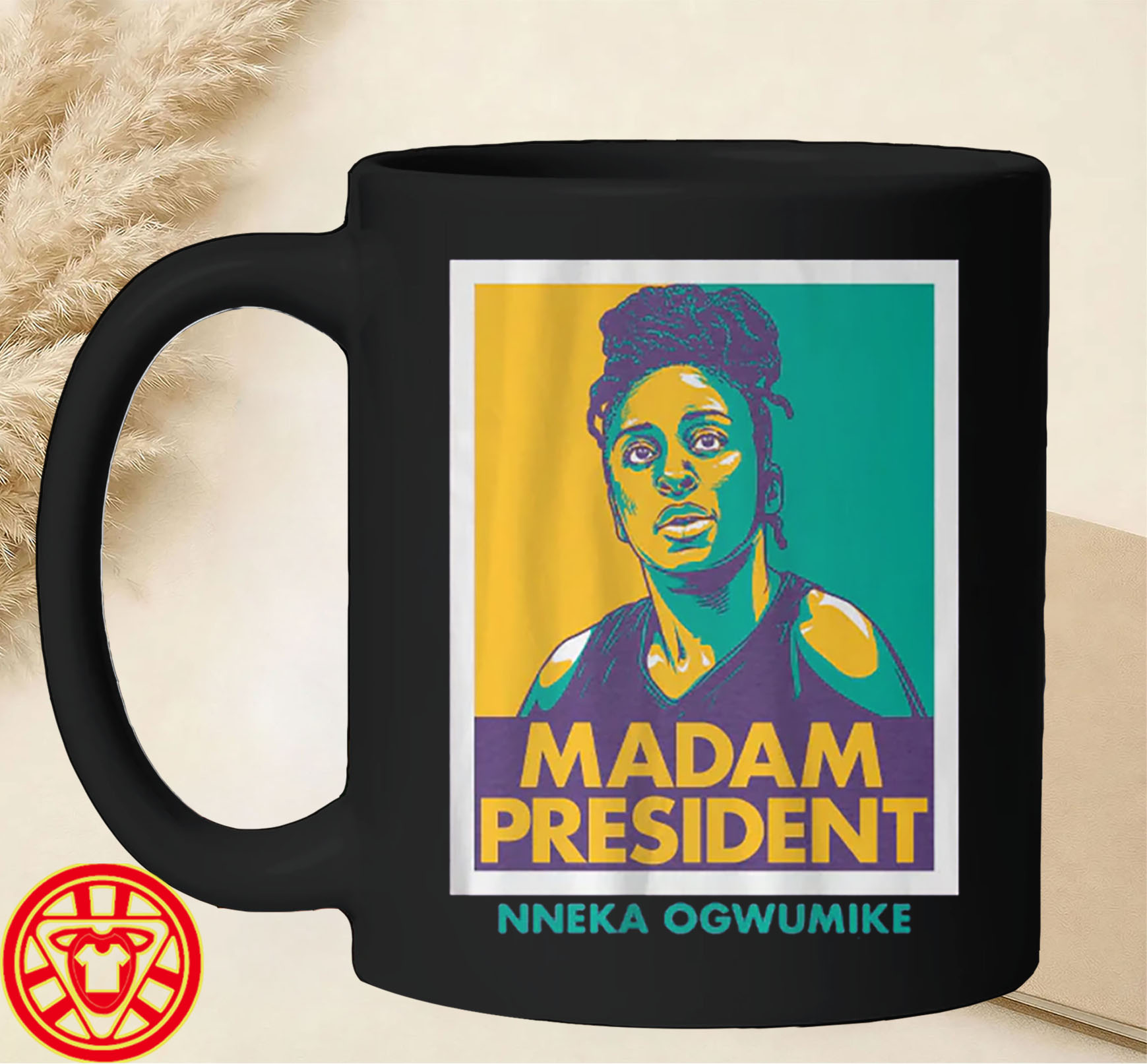 Nneka Ogwumike Madam President LA-mug-design