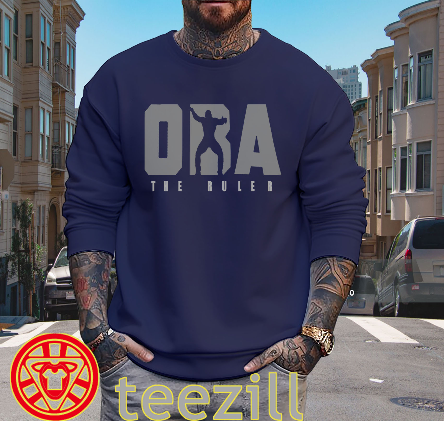 OBA THE RULER SHIRT – WWE Raw Wrestling Tees