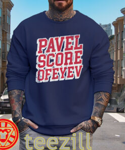 Pavel Score-Ofeyev Shirt – Pavel Dorofeyev NY Rangers Hockey