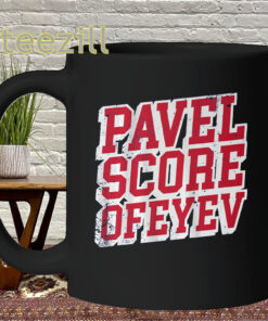 Pavel Score-Ofeyev Shirt – Pavel Dorofeyev NY Rangers Hockey Mug