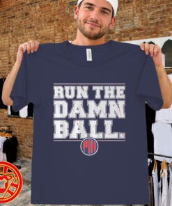 Philadelphia Baseball Run The Damn Ball-men-design