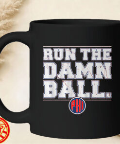 Philadelphia Baseball Run The Damn Ball mug-design