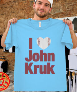 Philadelphia loves John Kruk Tee-men-design
