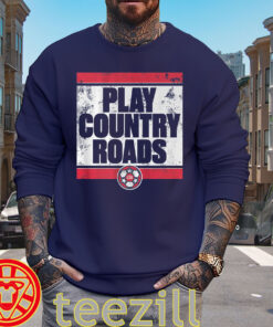Play Country Roads Shirt - USA Soccer Fan sweater