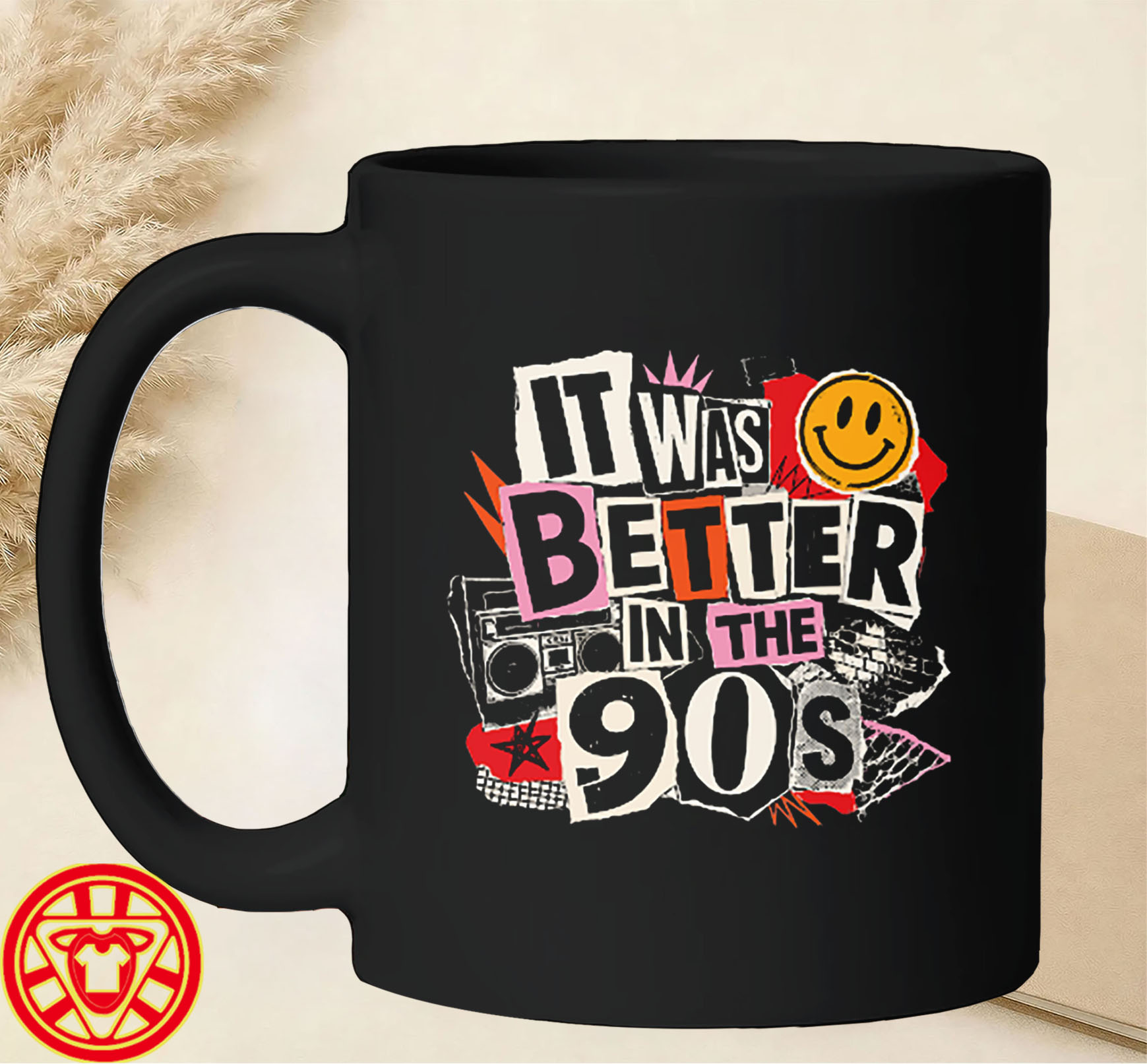Retro It Was Better In The 90s mug-design