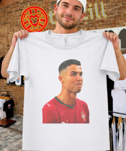 Ronaldo Portugal Crying Shirt – Legendary Football Moment Tee