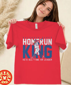 Alternative view of Home Run King Shirt – Salvador Perez KC All-Time Home Run Leader Tee