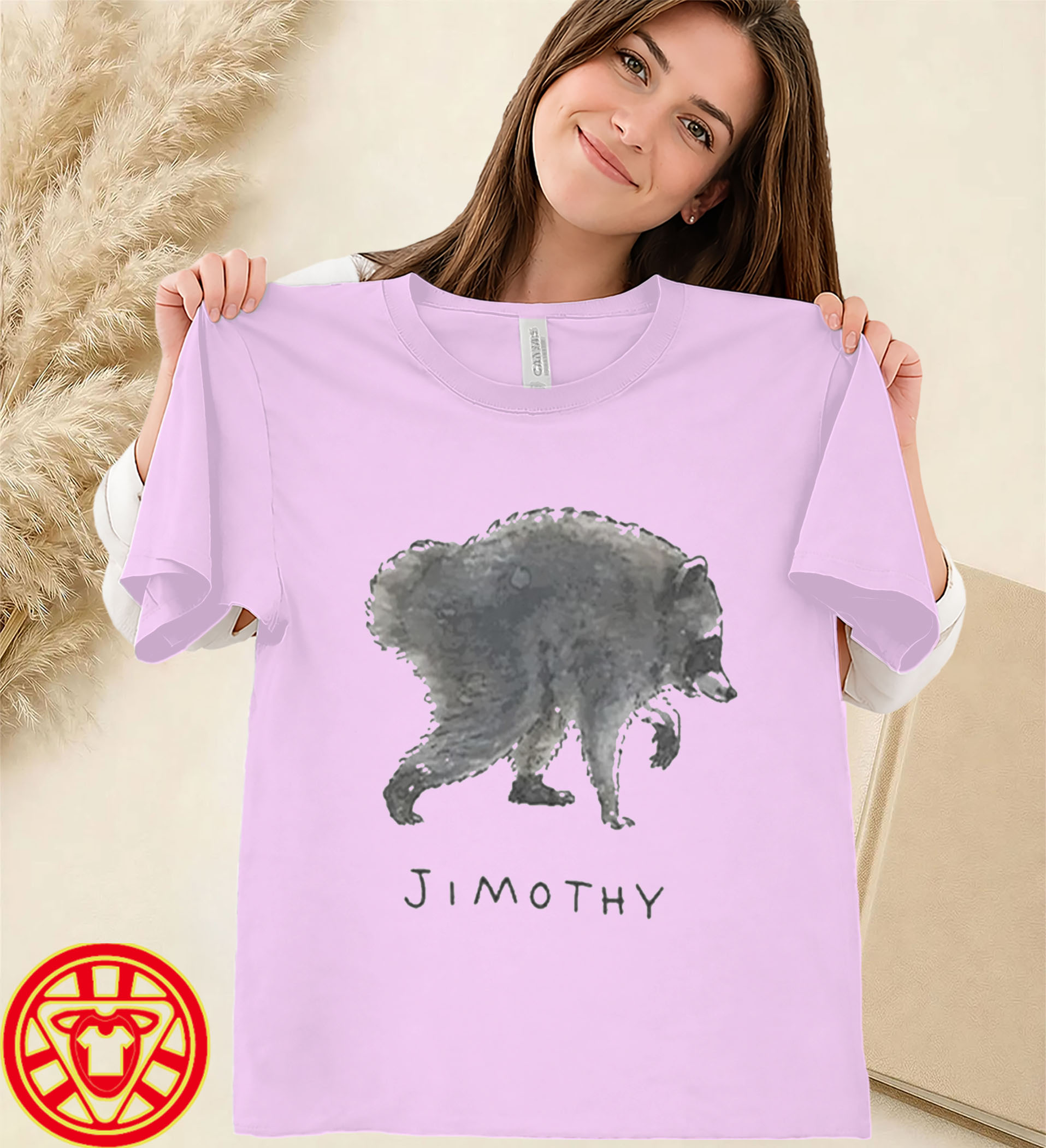 Seattle Viral Raccoon Meme Tee-women-design