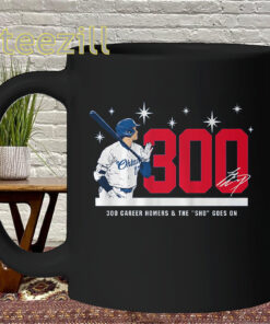 Shohei Ohtani 300 Shirt – 300 Career Home Runs LA Baseball Mug