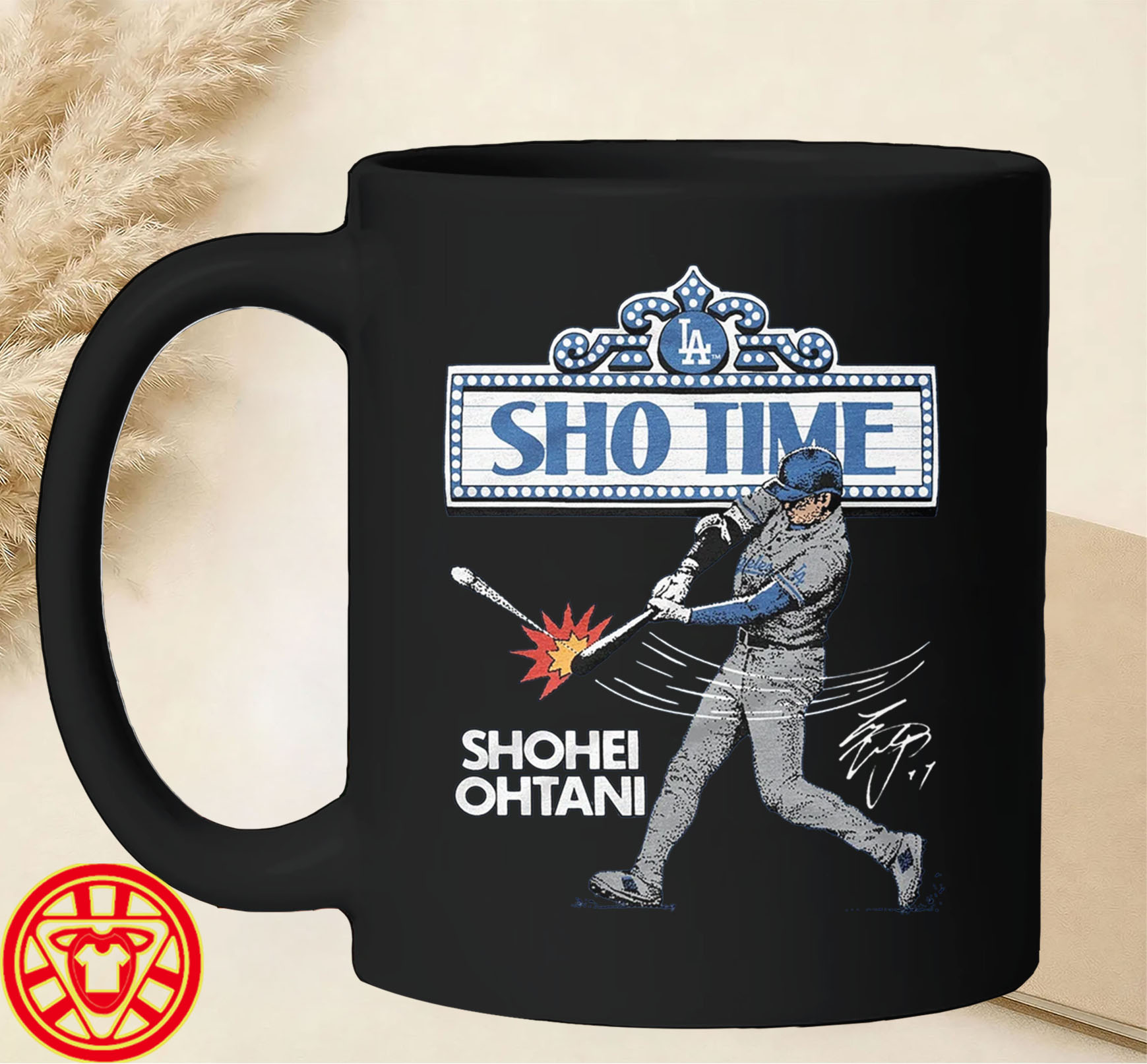 Shohei Ohtani Dodgers Signature Tee-mug-design