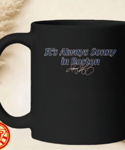 Sonny Gray It's Always Sonny In Boston-mug-design