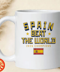 Spain 2026 World Cup Champions mug-design