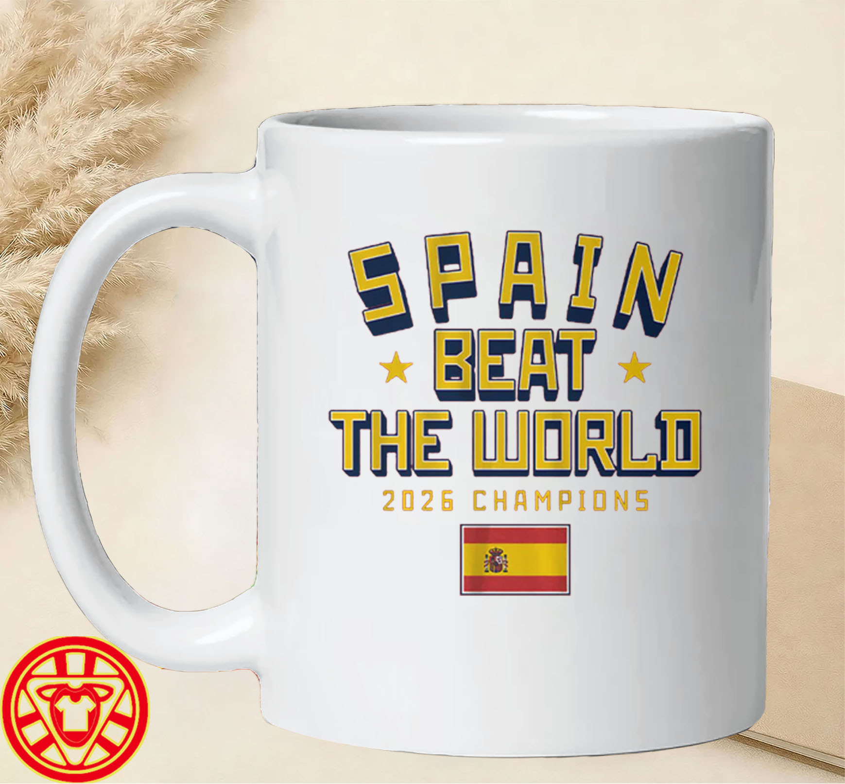 Spain 2026 World Cup Champions mug-design