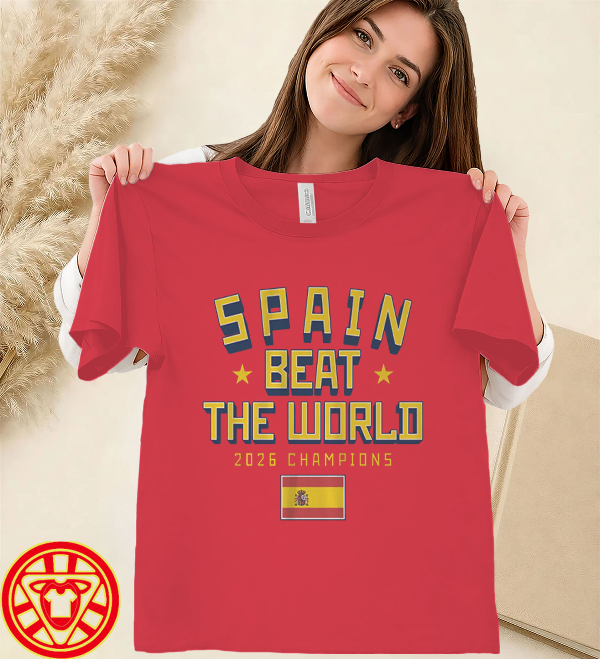 Spain 2026 World Cup Champions-women-design