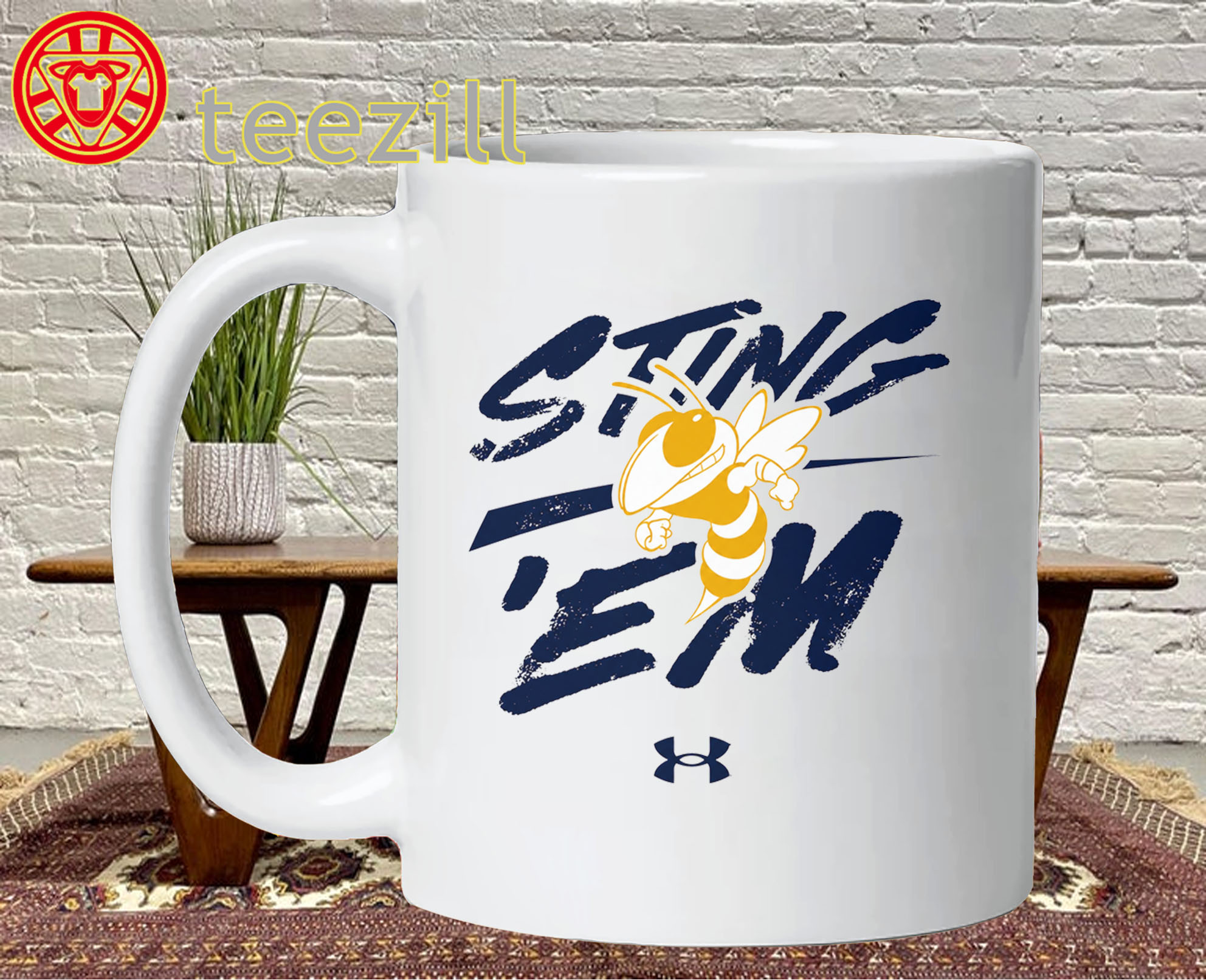 Sting 'Em Shirt - Georgia Tech Yellow Jackets Mug