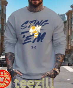 Sting 'Em Shirt - Georgia Tech Yellow Jackets Tee sweater