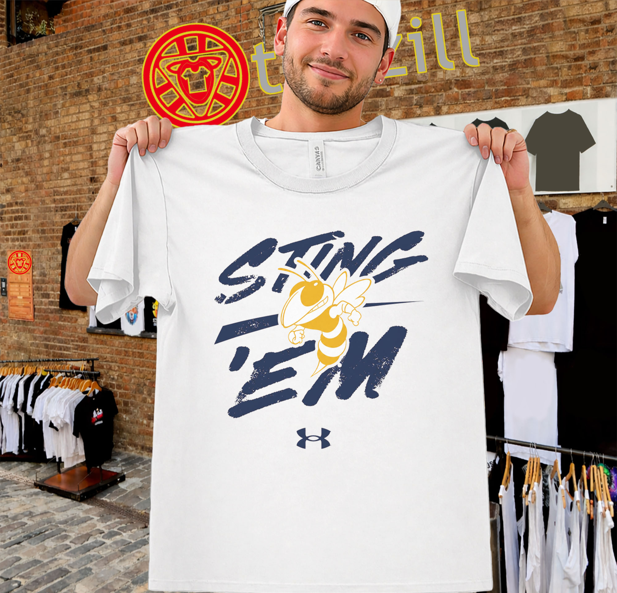 Sting 'Em Shirt - Georgia Tech Yellow Jackets Tee