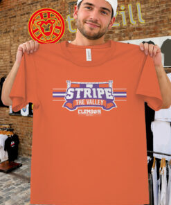 Stripe The Valley Shirt – Clemson Football Graphic Tee