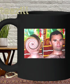 Swirly Kirk T-Shirt - Charlie Robocough Meme Tee Mug