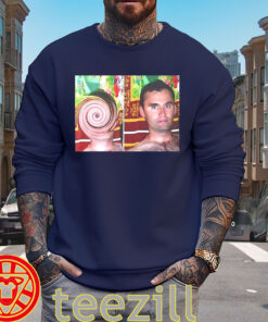 Swirly Kirk T-Shirt - Charlie Robocough Meme Tee Sweater
