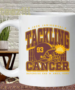 Tackling Cancer Shirt - Jack Janikowski Football Tee Mug