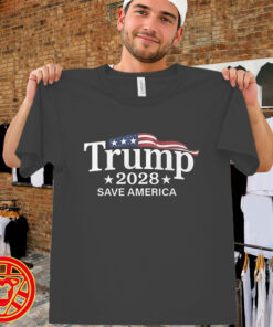 Trump 2028 Save America-men-design