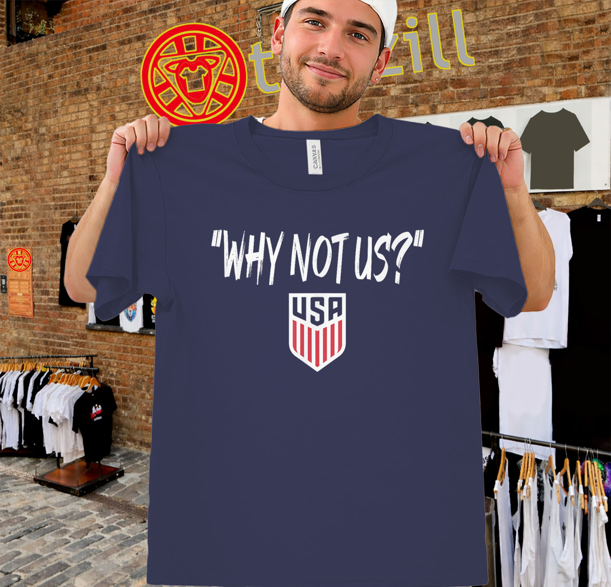 U.S. Soccer USMNT Why Not Us Shirt