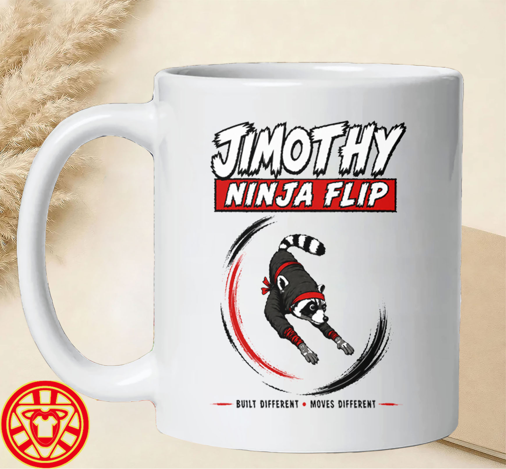Viral Seattle Raccoon Meme Tee-mug-design