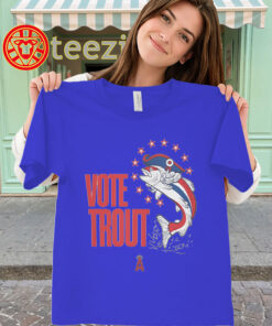 Vote Trout Shirt - Mike Trout Los Angeles Angels Tee classic