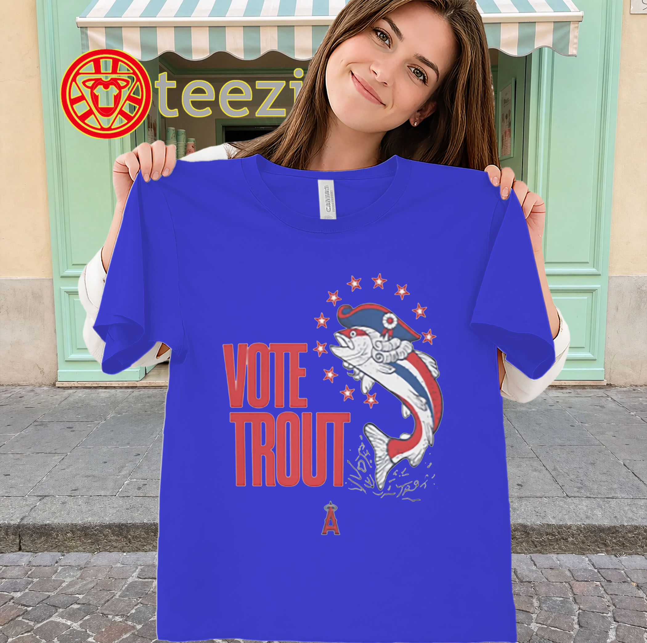 Vote Trout Shirt - Mike Trout Los Angeles Angels Tee classic