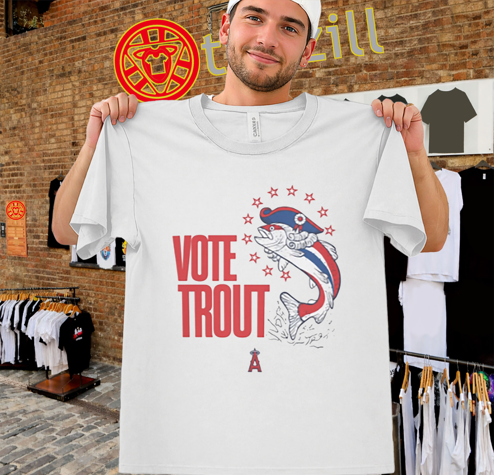 Vote Trout Shirt - Mike Trout Los Angeles Angels Tee