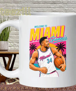 Welcome To Miami Giannis Shirt – Inspired by South Beach Mug