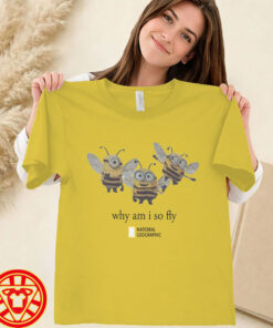 Why Am I So Fly Minion Bee women-design