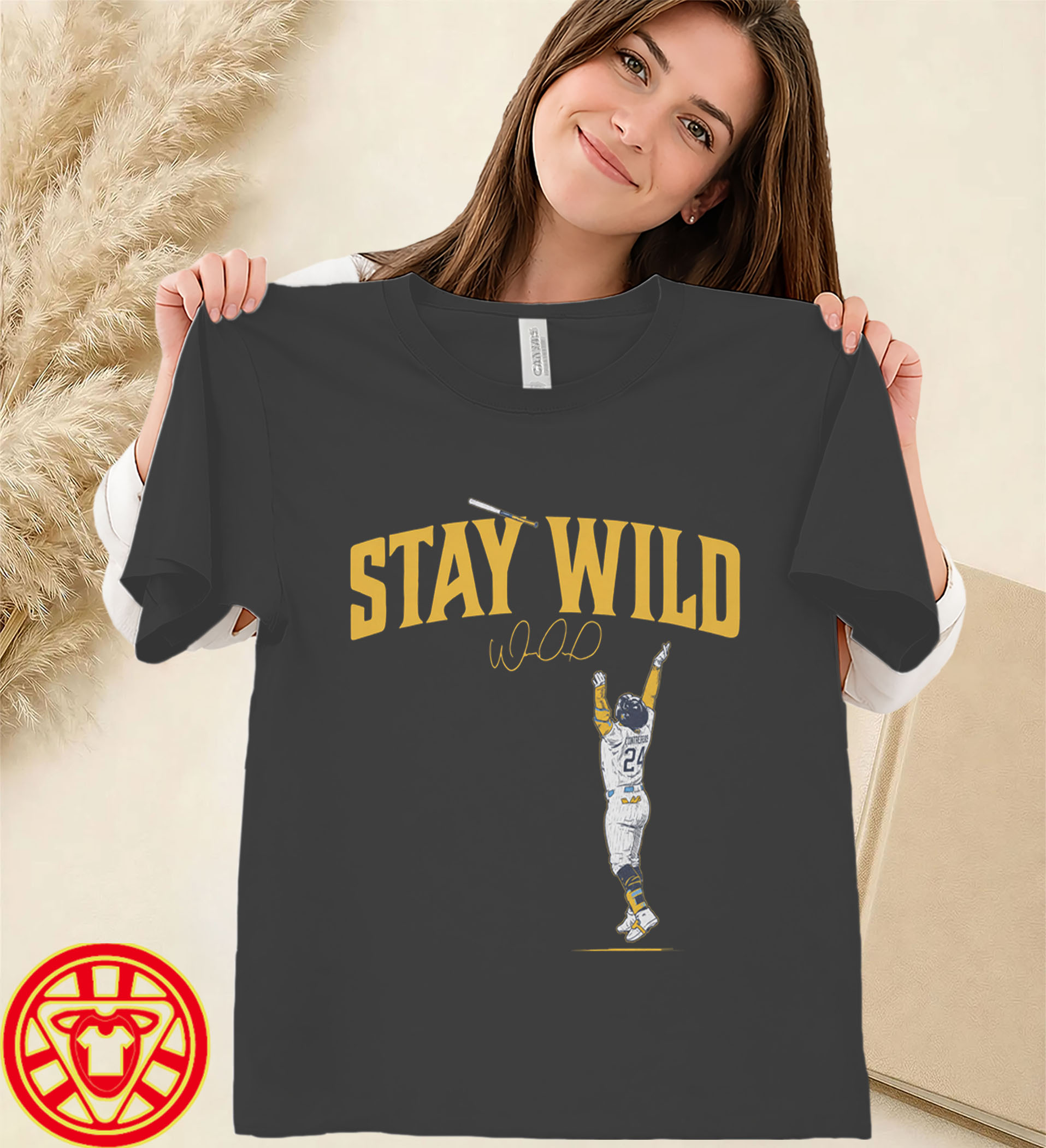 William Contreras Brewers Baseball women-design