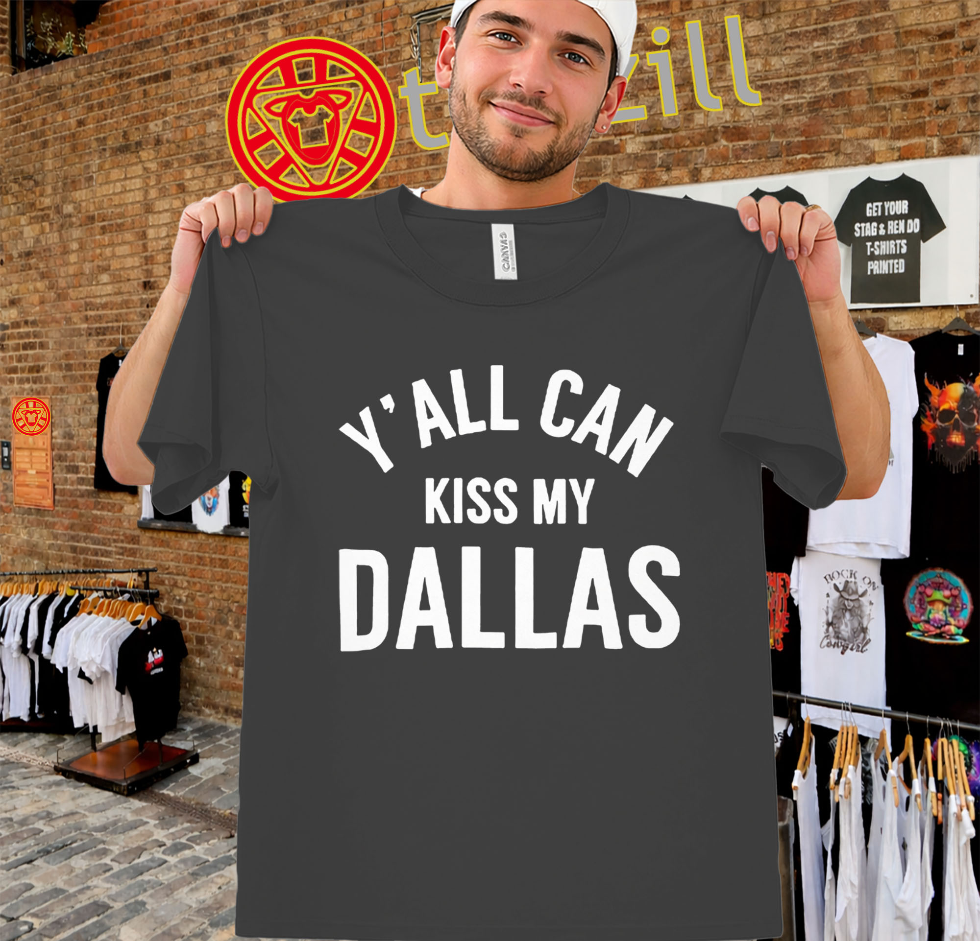 Y'all Can Kiss My Dallas Shirt - Viral Texas Saying Tee