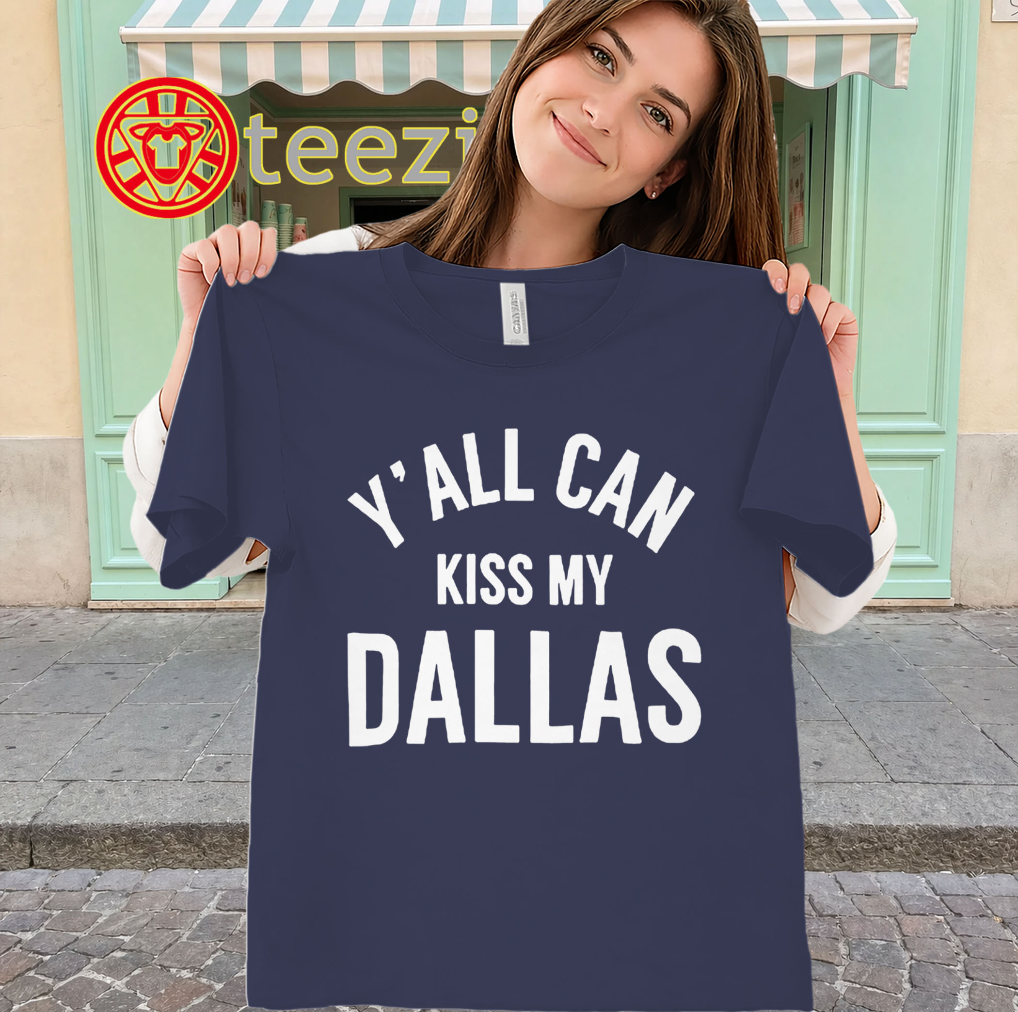 Y'all Can Kiss My Dallas Shirt - Viral Texas Saying Teeclassic