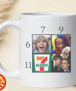 6ix9ine George Bush 7-Eleven Internet Joke-mug-design