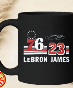 76ers LeBron James Signature-mug-design