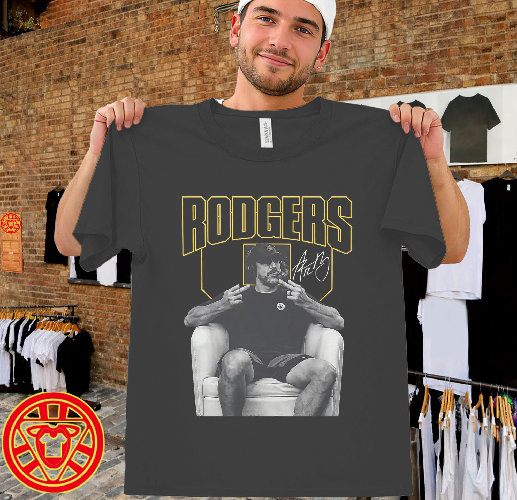 Aaron Rodgers Pat McAfee Show Tee men-design