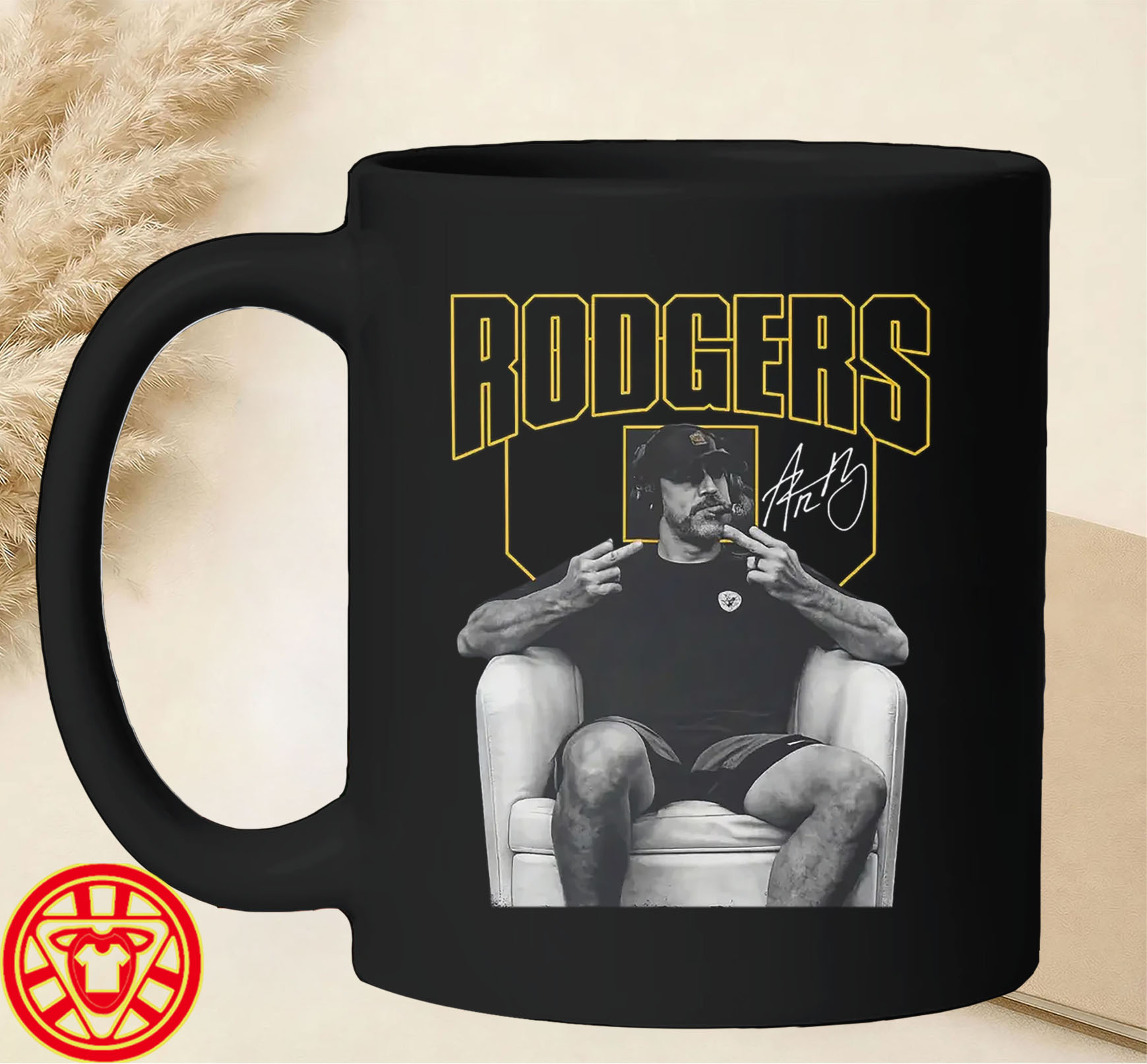 Aaron Rodgers Pat McAfee Show Tee-mug-design