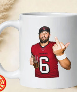 Baker Mayfield Middle Finger-mug-design