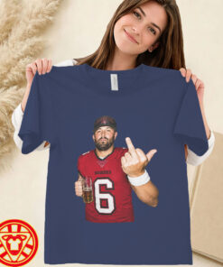 Baker Mayfield Middle Finger-women-design