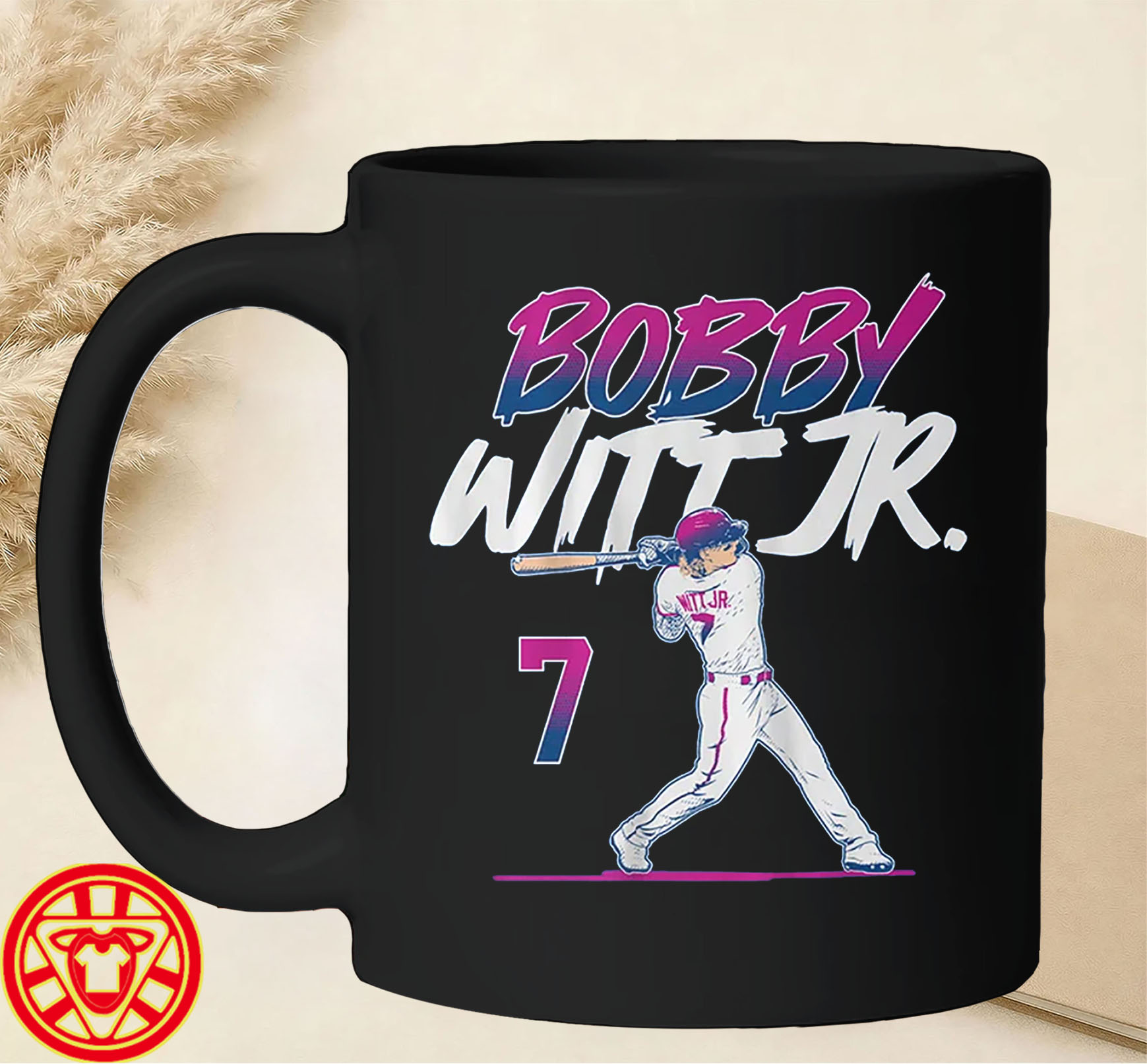 Bobby Witt Jr Slugger Swing Number-mug-design